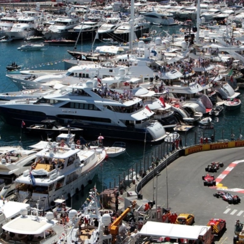 Monaco Grand Prix Super-Yacht Experience for Two People