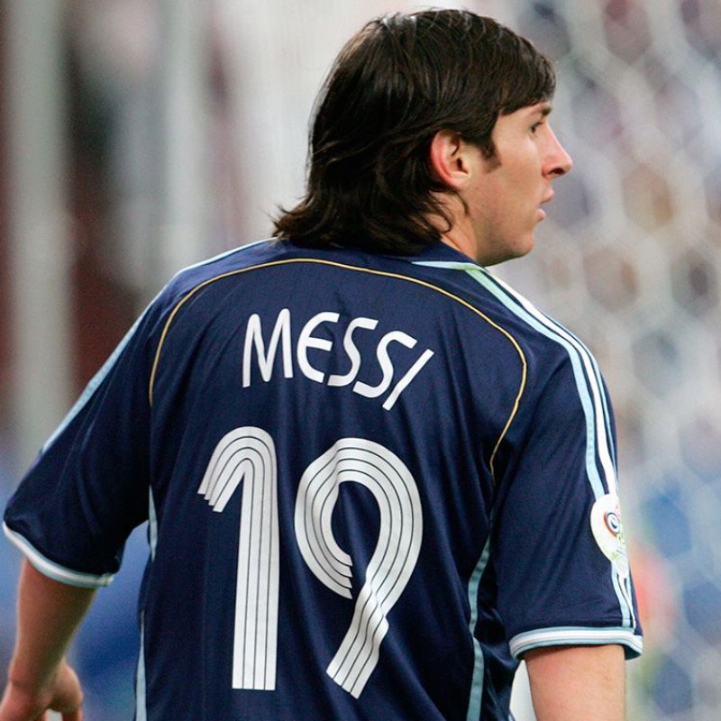Messi's Official Argentina Signed Shirt, 2006