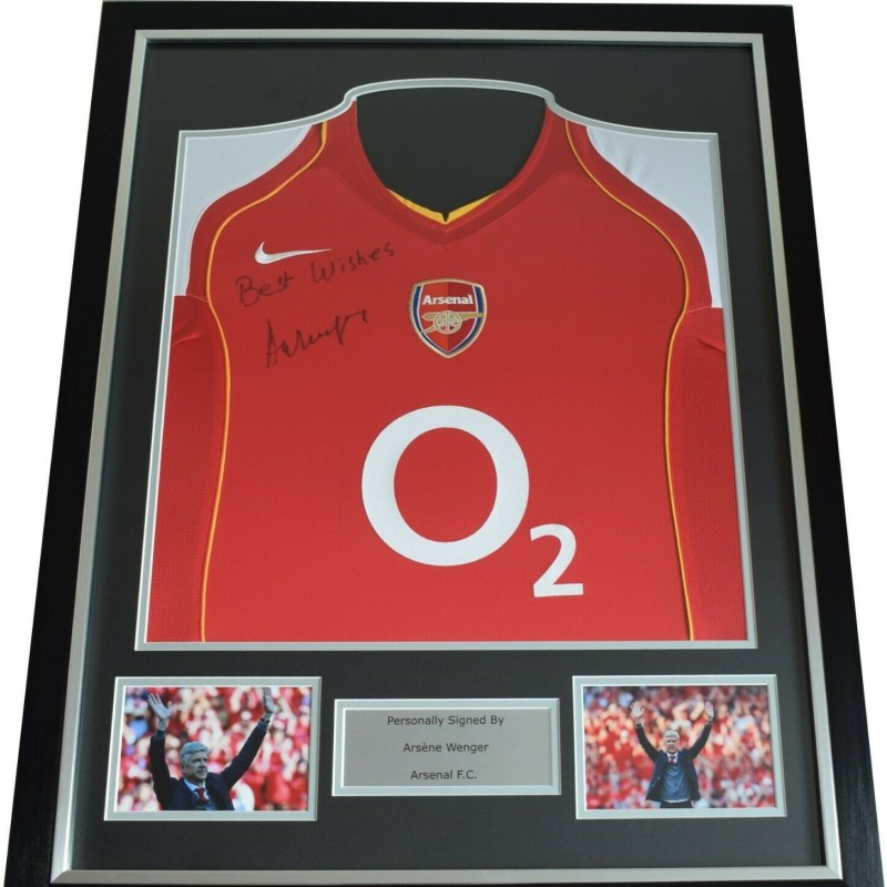 framed arsenal shirt