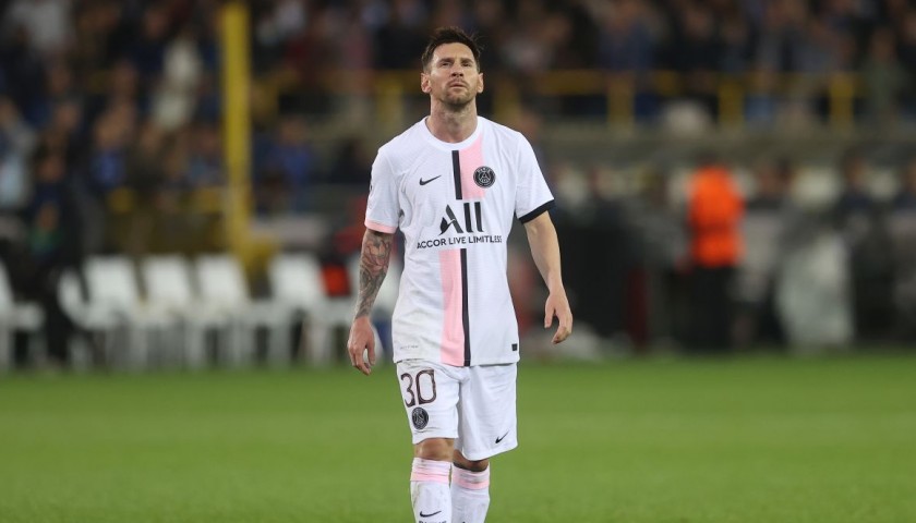 Messi's PSG Match Shirt, 2021/22 