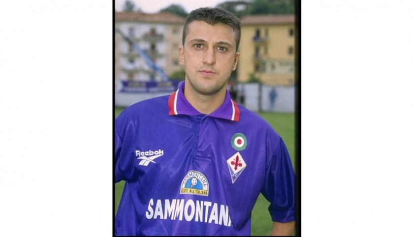 Maillot rétro Fiorentina 1989/90 extérieur - ABM - MARQUES