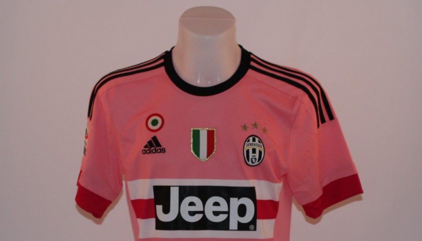 Maglia ufficiale Dybala Juve, Serie A 15/16 - autografata dai giocatori -  CharityStars