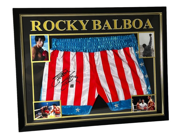 Rocky Balboa Rocky VI Black Boxing Shorts