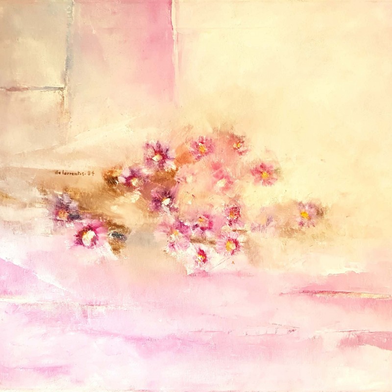 "Natura morta in rosa" by De Laurentis
