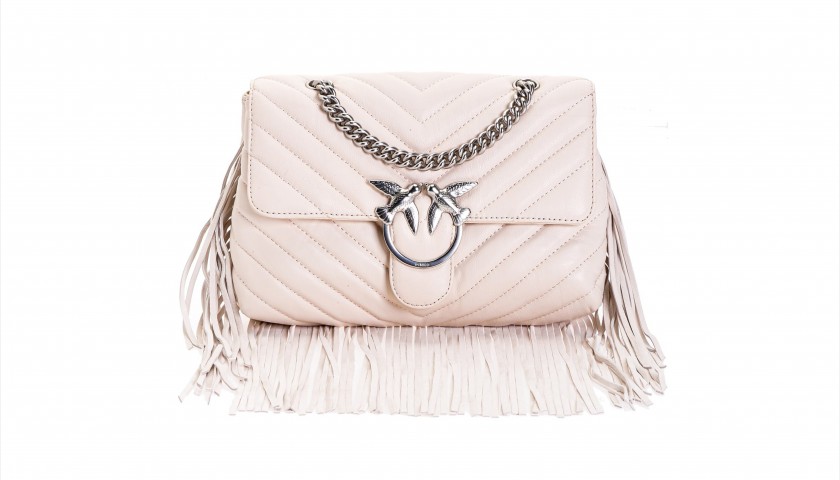 Pinko Spring Summer 2021 love puff jewel bag in pink - 1P222XY6Y3O96