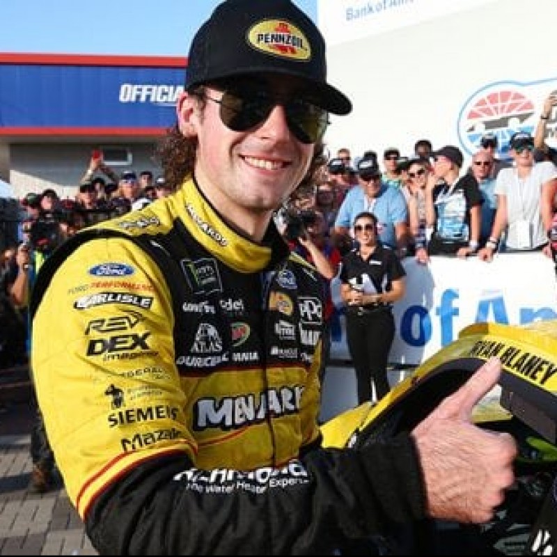Ryan Blaney Signed 2020 NASCAR #12 Car