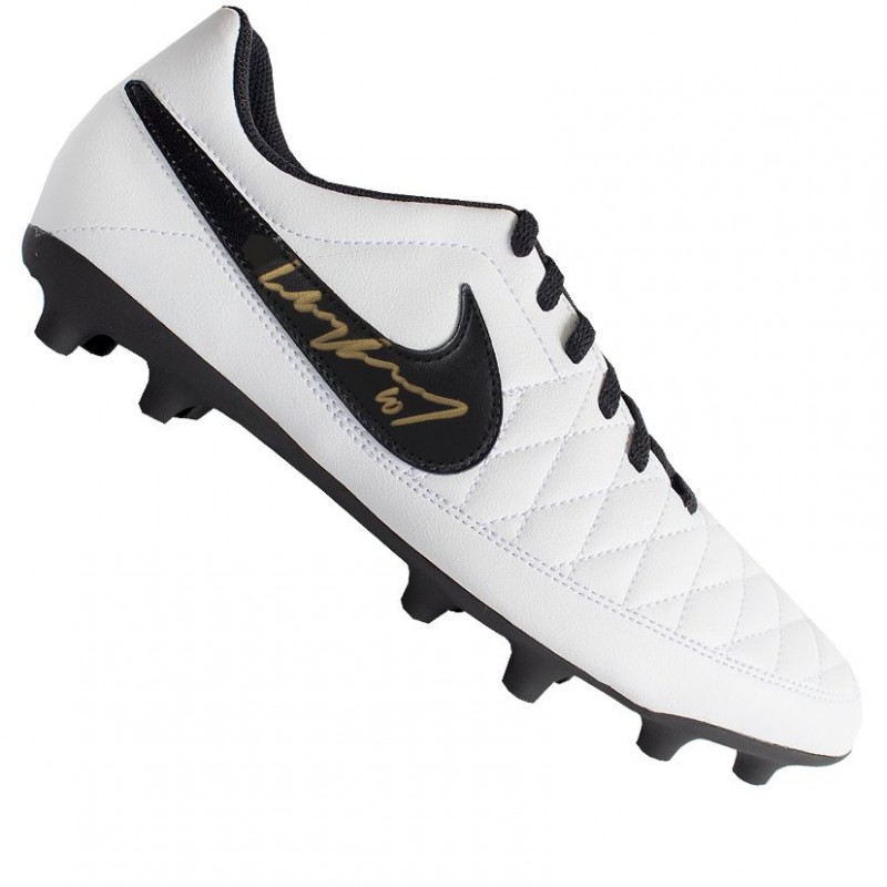 nike football boots white gold