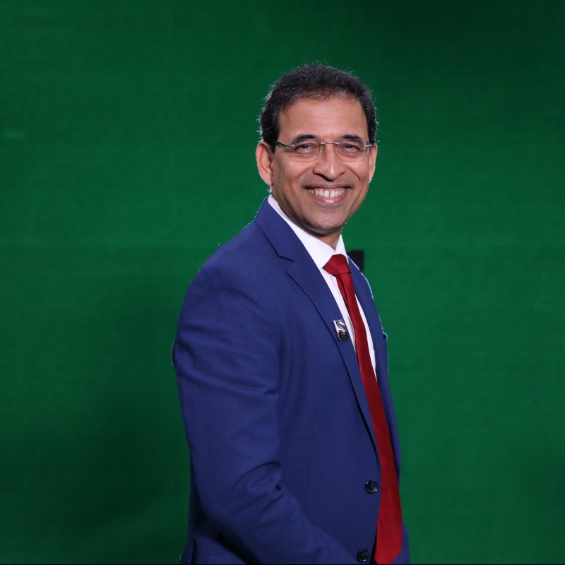 Meet Cricket Presenter & Author Harsha Bhogle via Zoom