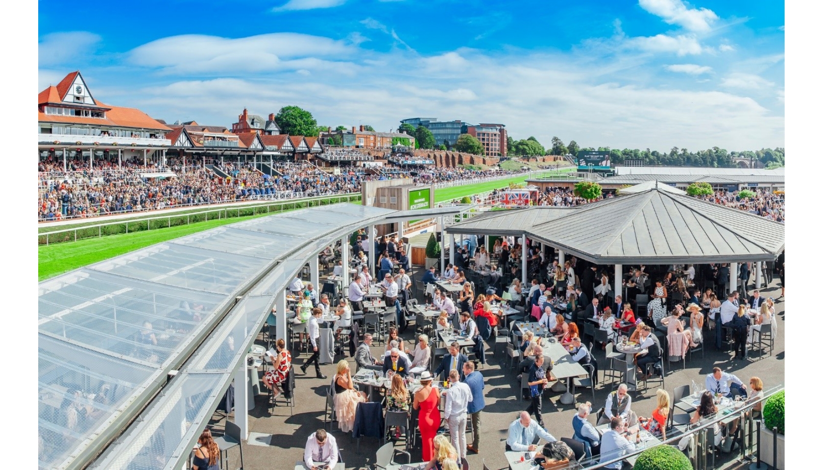Two Chester Racecourse Badges to the Winning Post Enclosure CharityStars