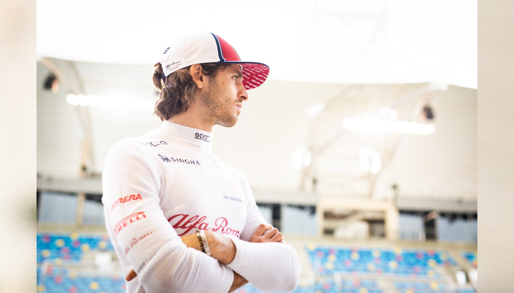 Cappellino Alfa Romeo Racing - Autografato da Giovinazzi - CharityStars