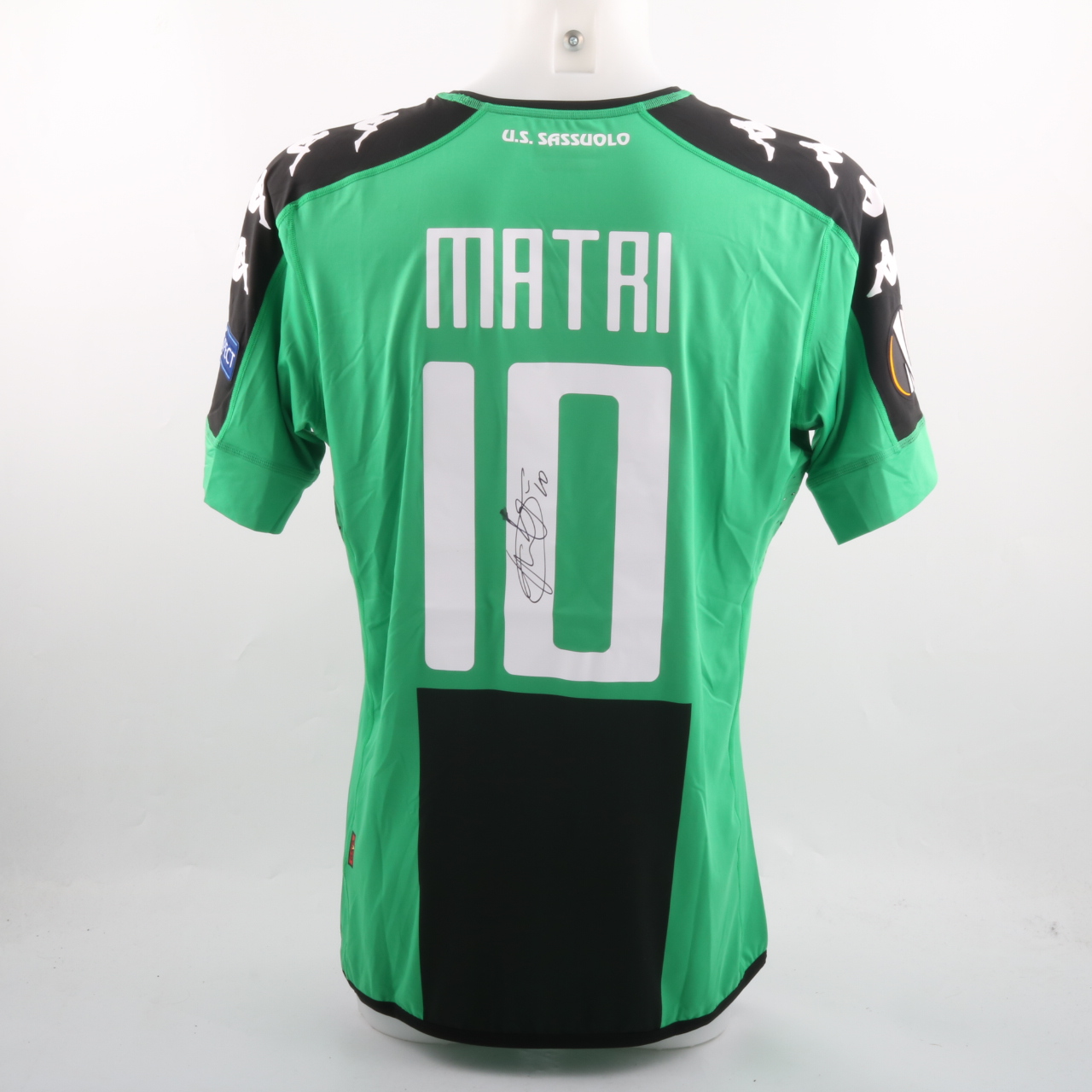 Maglia Matri Sassuolo Indossata Special Edition Europa League 2016 17 