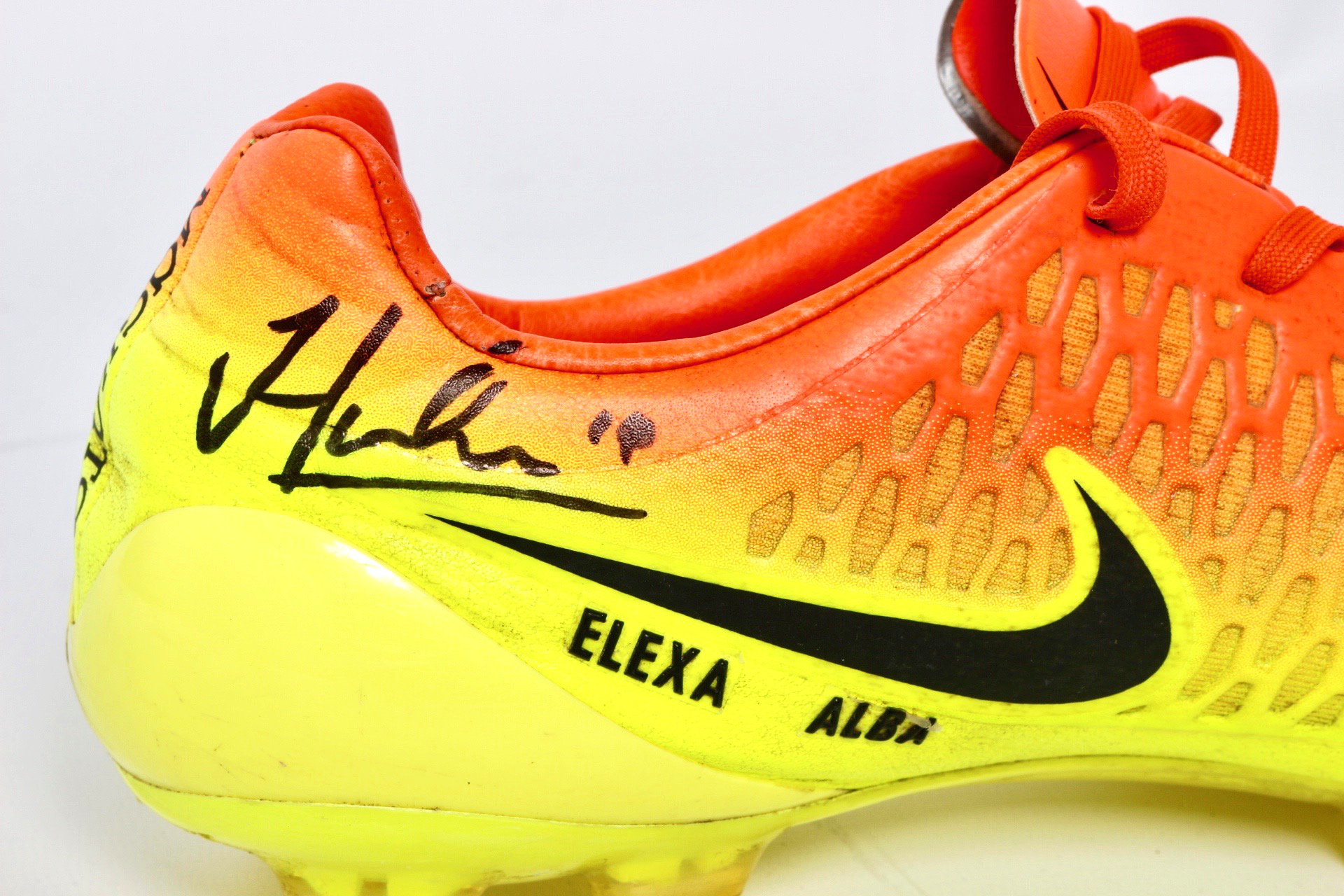 Signed Jordan Henderson Worn Football Boots CharityStars