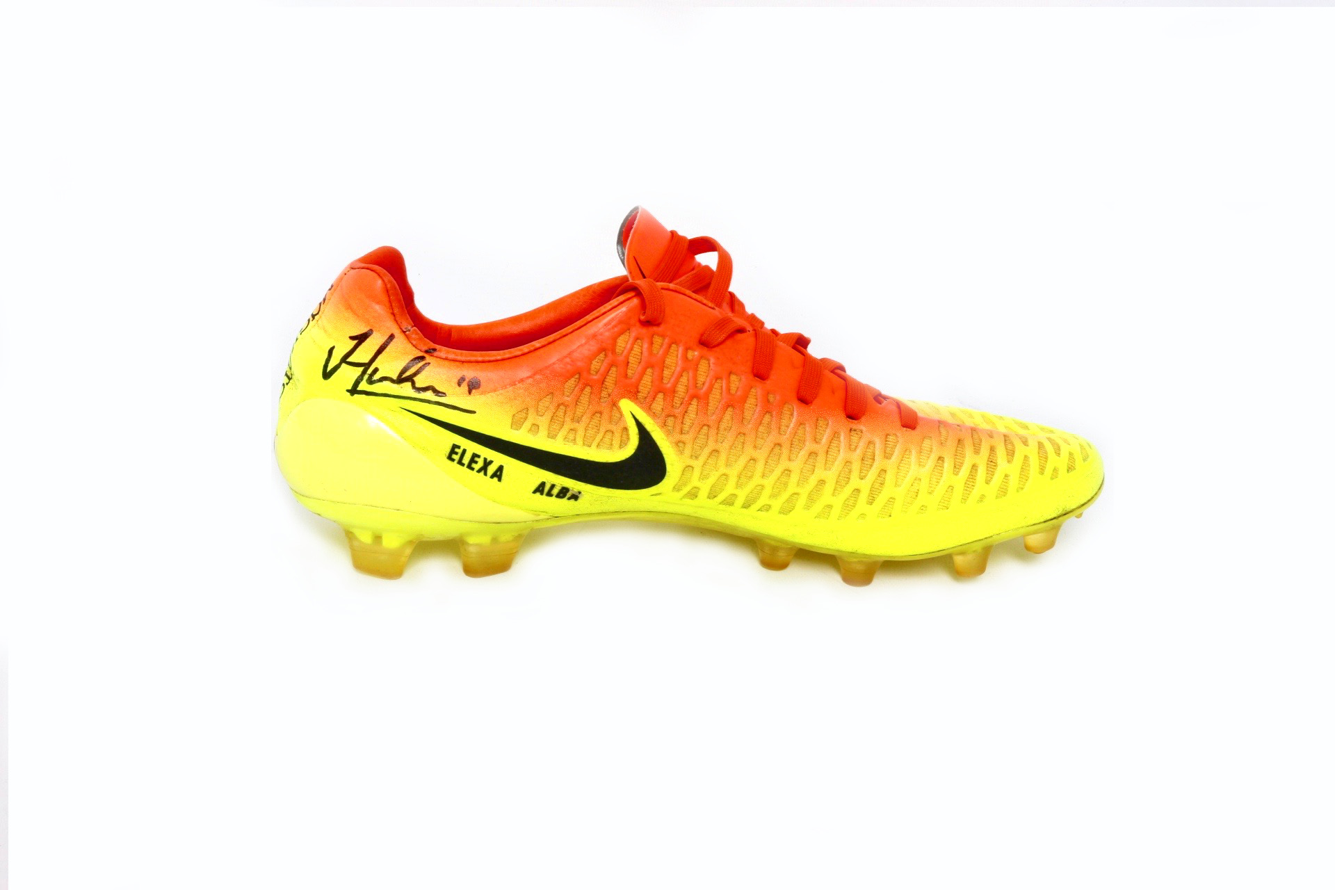 Signed Jordan Henderson Worn Football Boots CharityStars