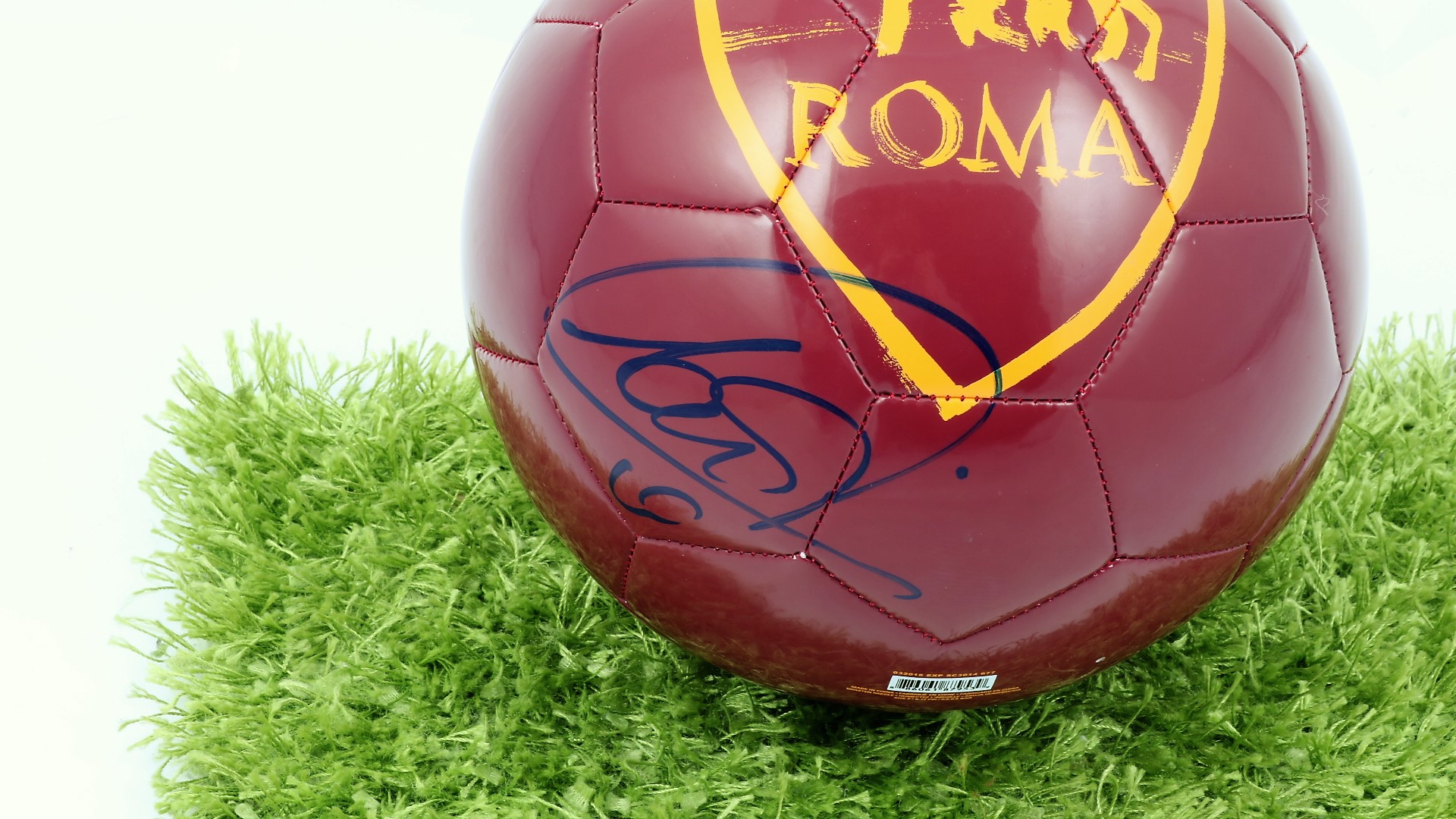 Pallone Ufficiale Roma Autografato Da Totti CharityStars