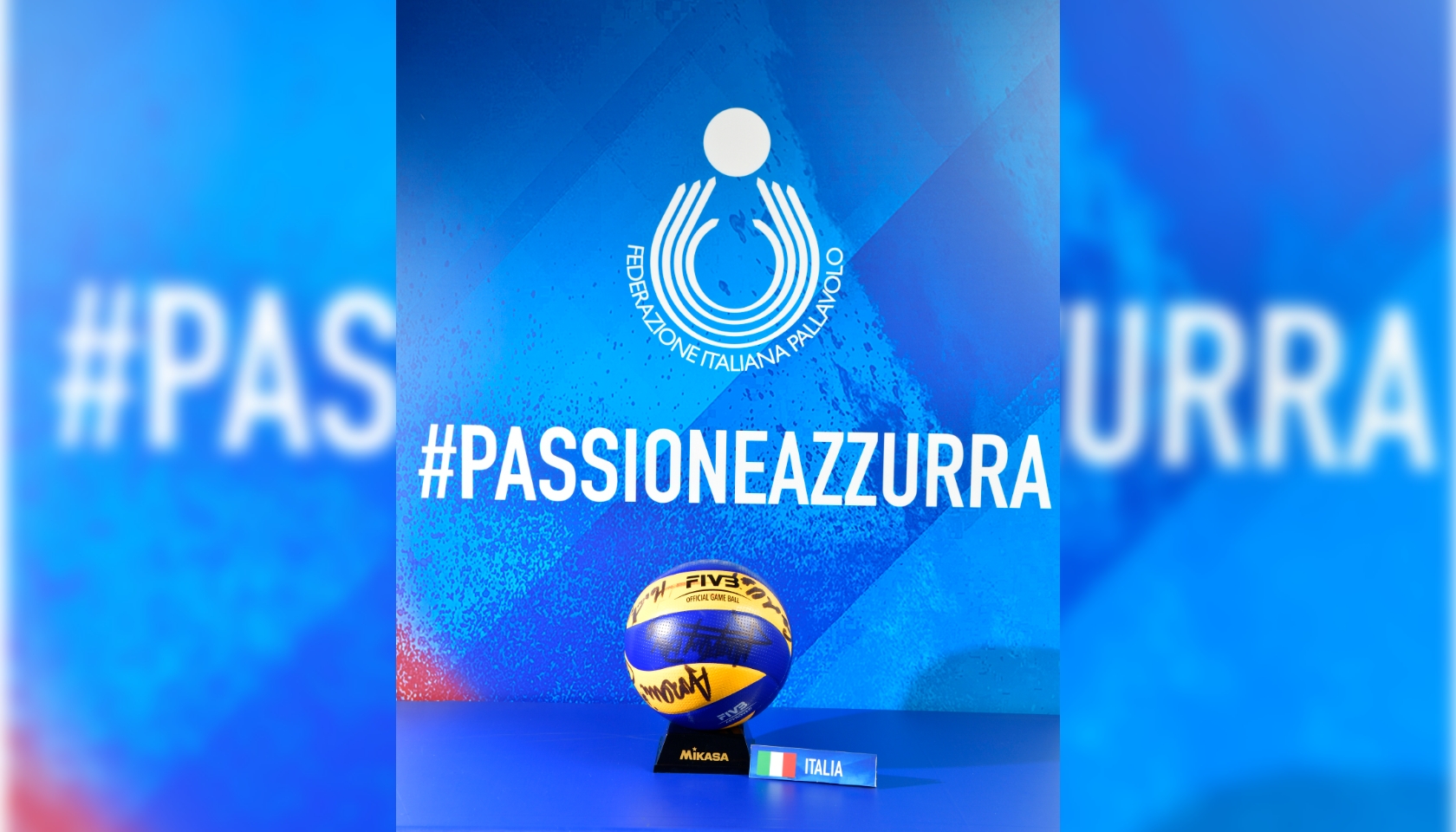 Official FIVB Volleyball Signed by the Italian National Volleyball Team