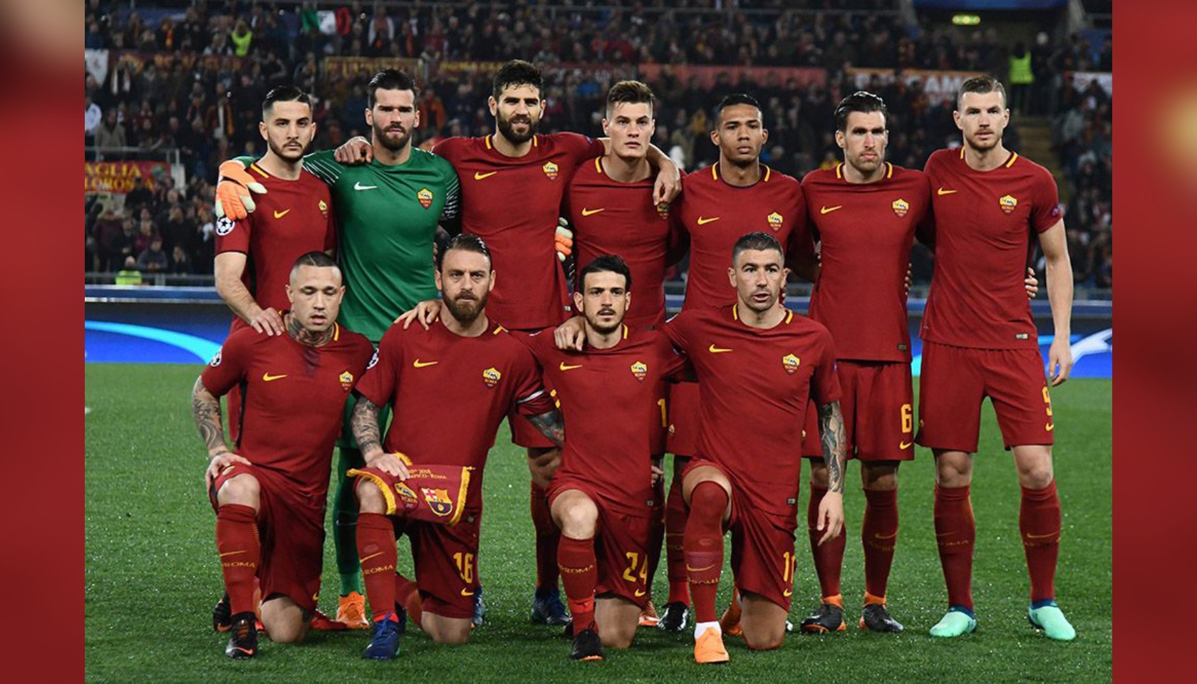 Offical Roma 2018/19 Shirt Signed by