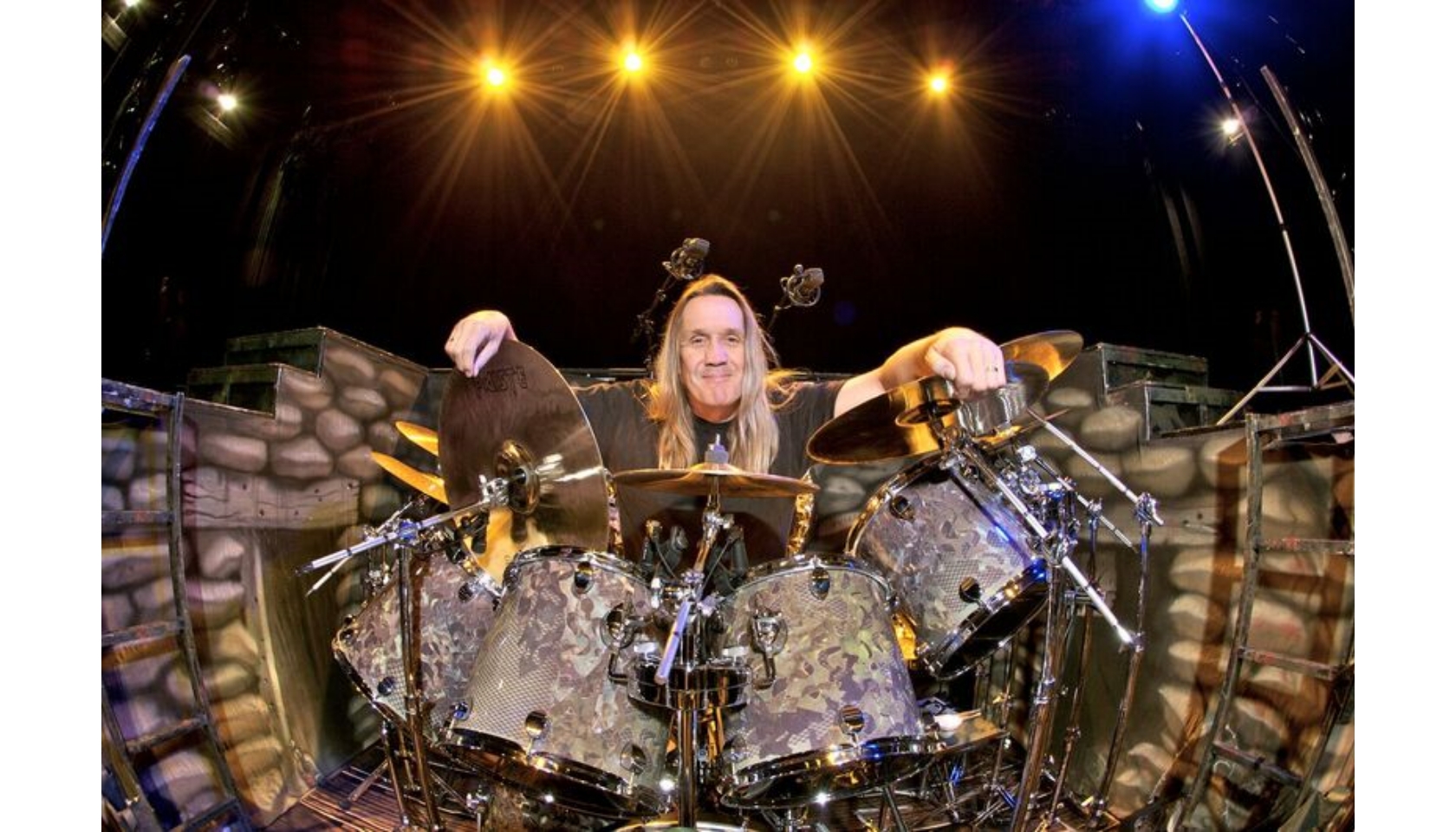 Nicko McBrain's Iron Maiden Full Drum Kit from 'A Matter of Life and Death' Tour, 20062007