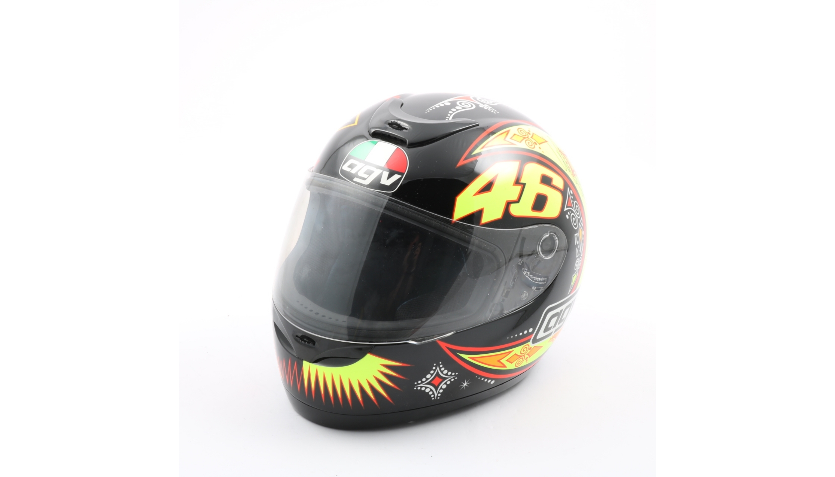 Replica casco AGV autografato da Valentino Rossi - CharityStars