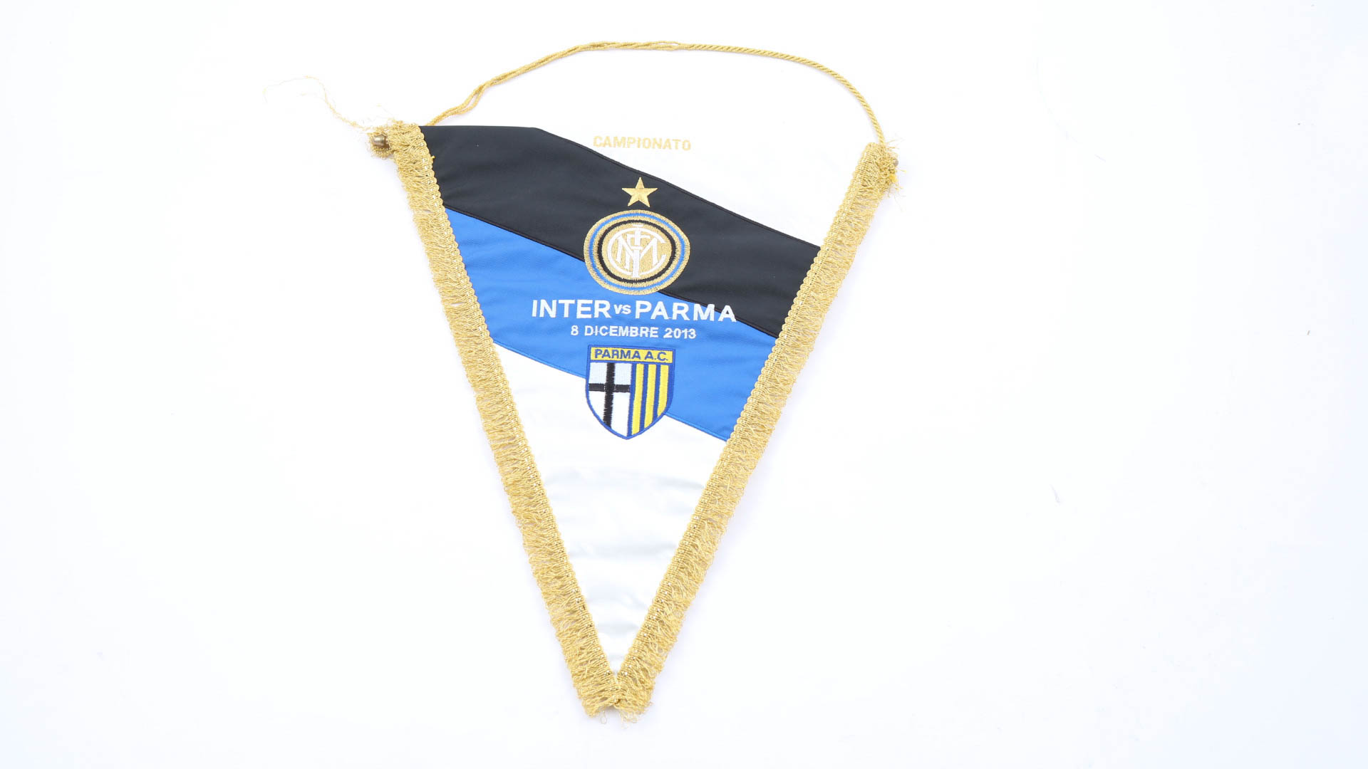 Gagliardetto Inter Ufficiale 17x14cm - Prodotto Ufficiale, Idea Regalo Per Tifosi