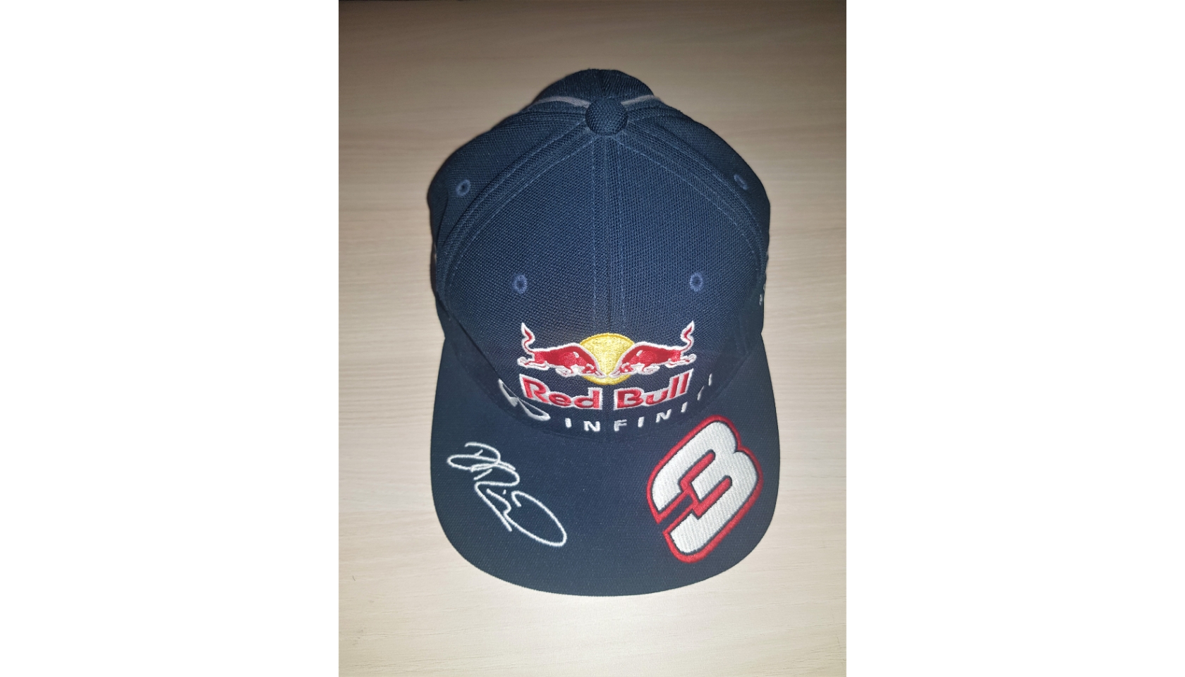 Red Bull TeamIssued Cap Signed by Daniel Ricciardo CharityStars