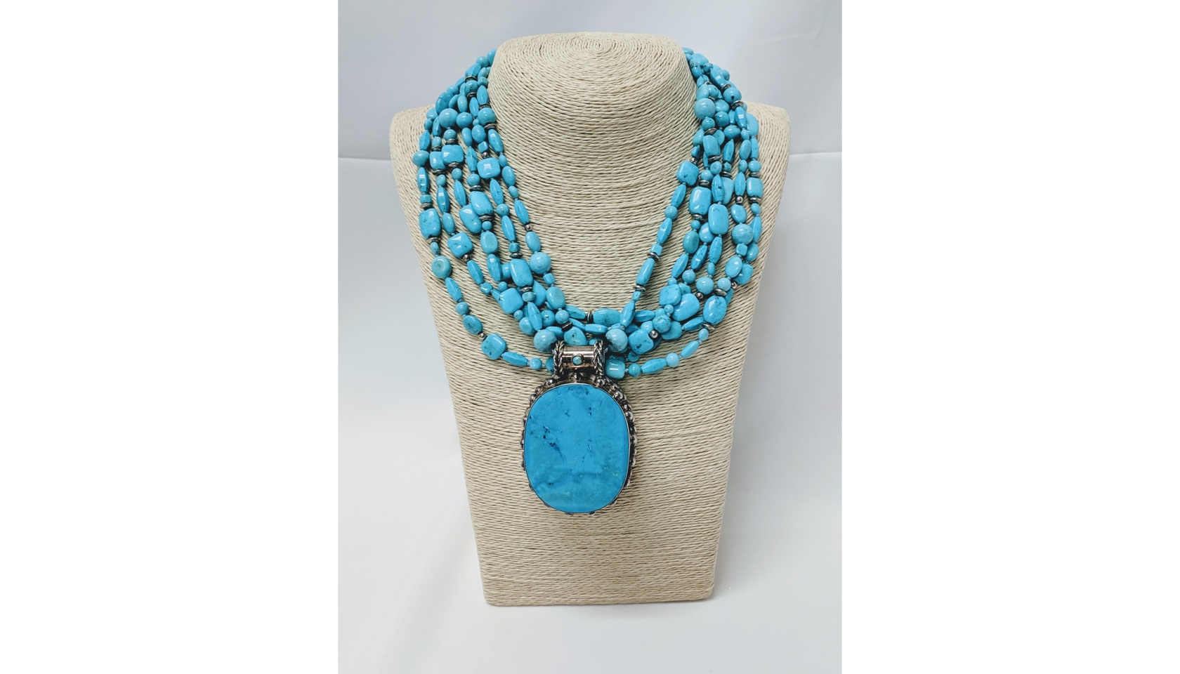 Turquoise Pendant Necklace from Jennifer Lynn Jewelry Design CharityStars