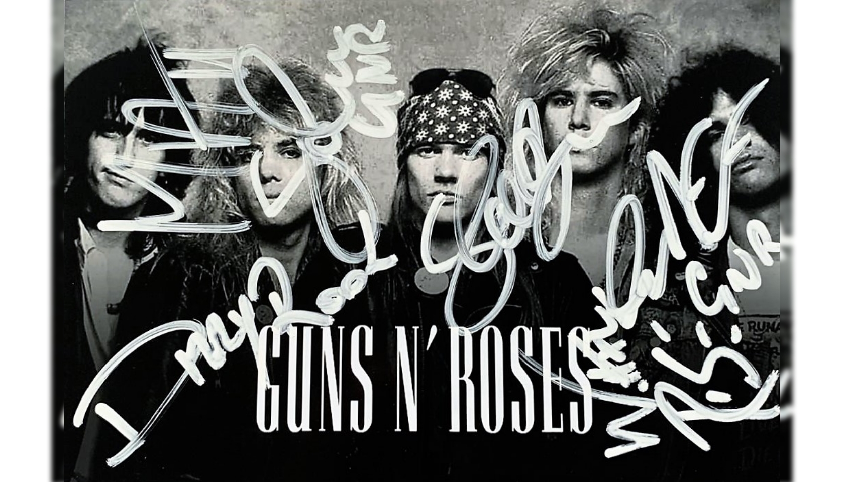 Guns N' Roses Signed Photograph CharityStars