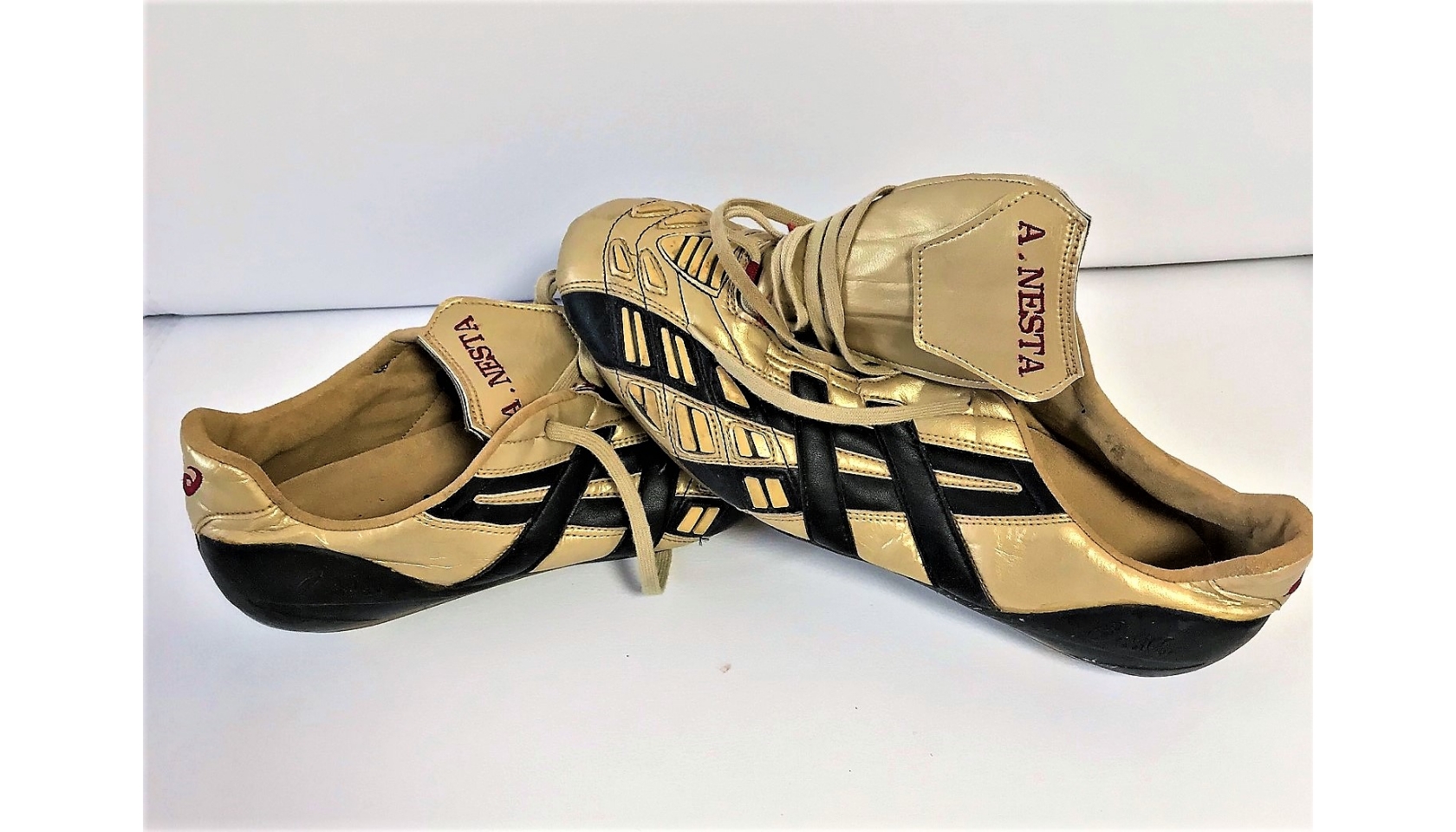 Asics Football Boots Worn by Alessandro Nesta CharityStars