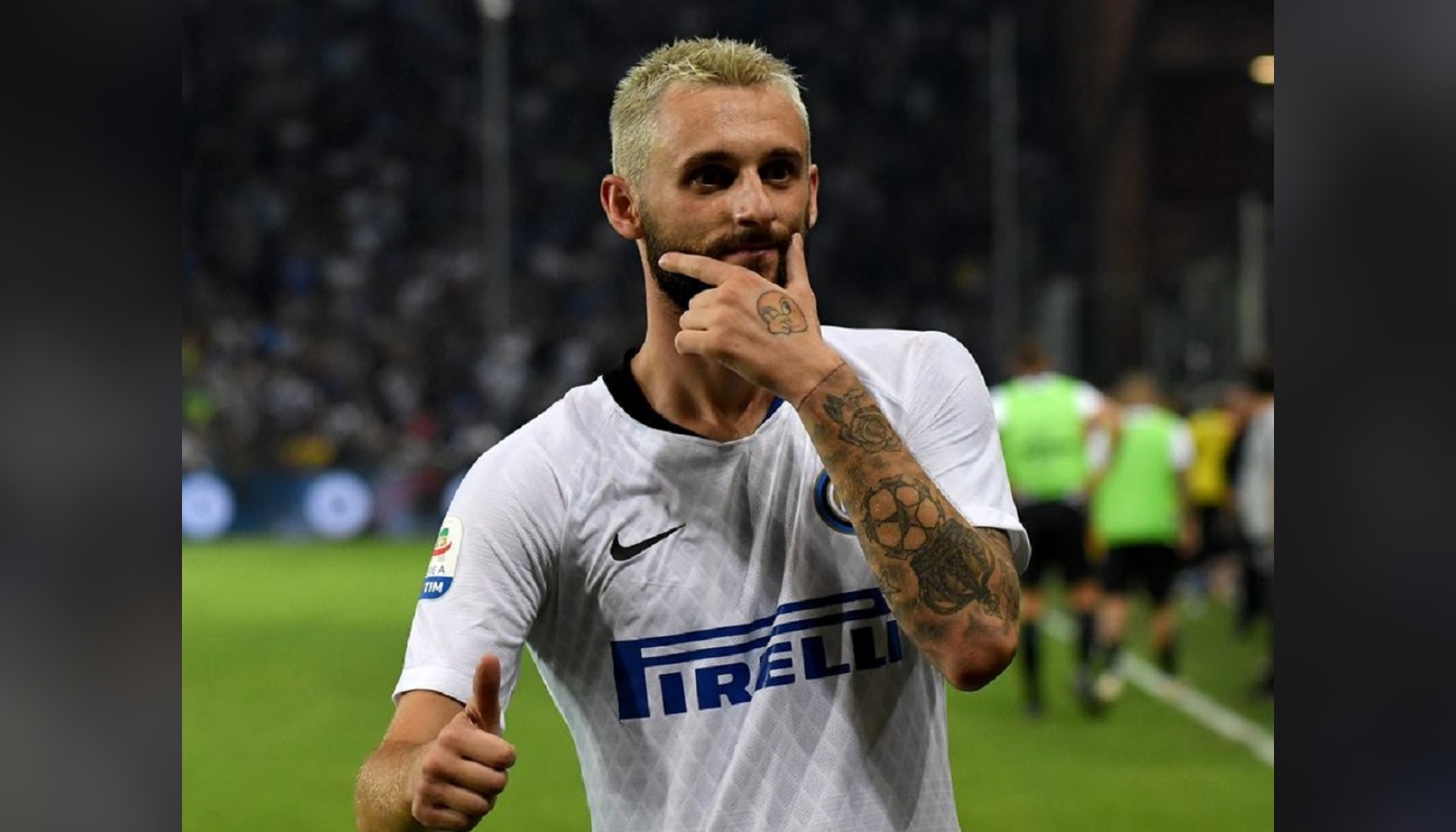 Maglia gara Brozovic Inter, Serie A 2018/19 - CharityStars