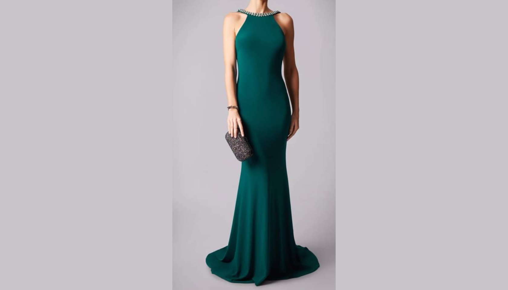 Emerald Green Mascara Dress Donated by Hayley Sparkes CharityStars