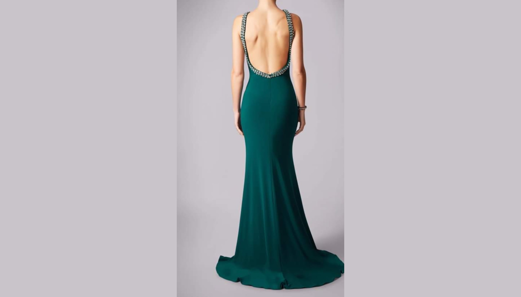 Emerald Green Mascara Dress Donated by Hayley Sparkes CharityStars