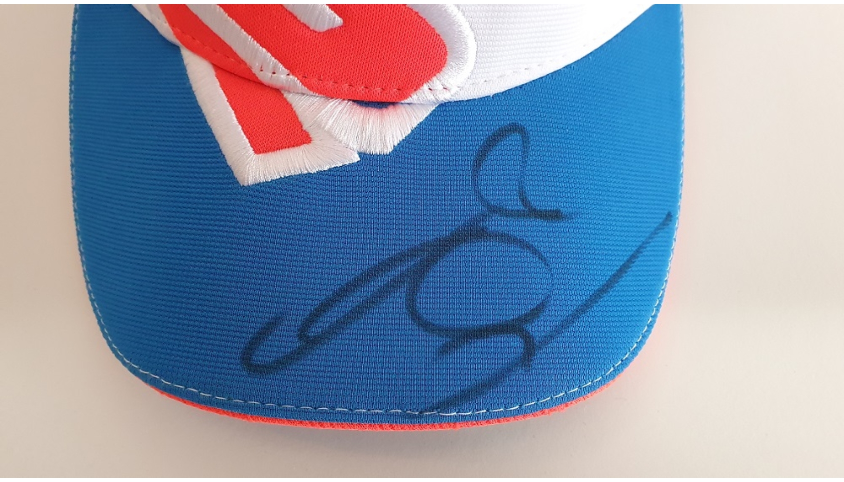 mclaren signed cap