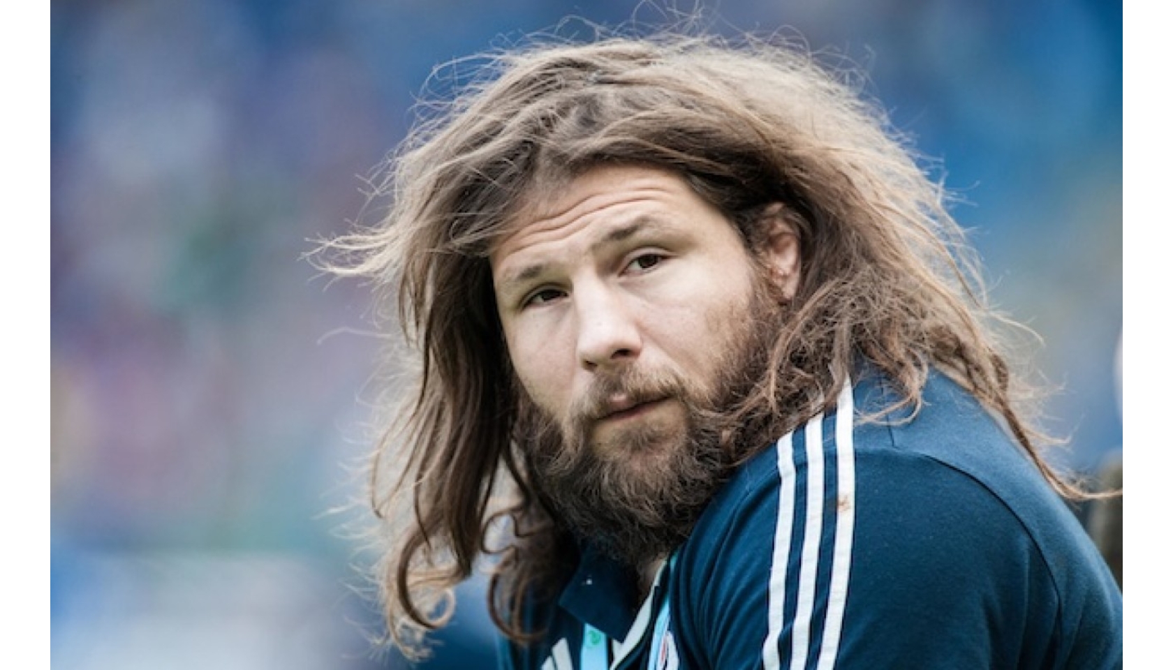 Official Italy Rugby Polo Shirt Signed by Martín Castrogiovanni