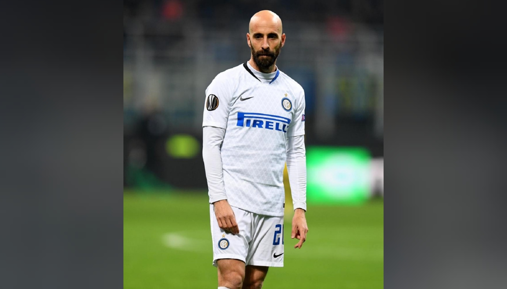 Borja Valero's Inter Signed Match Shirt 