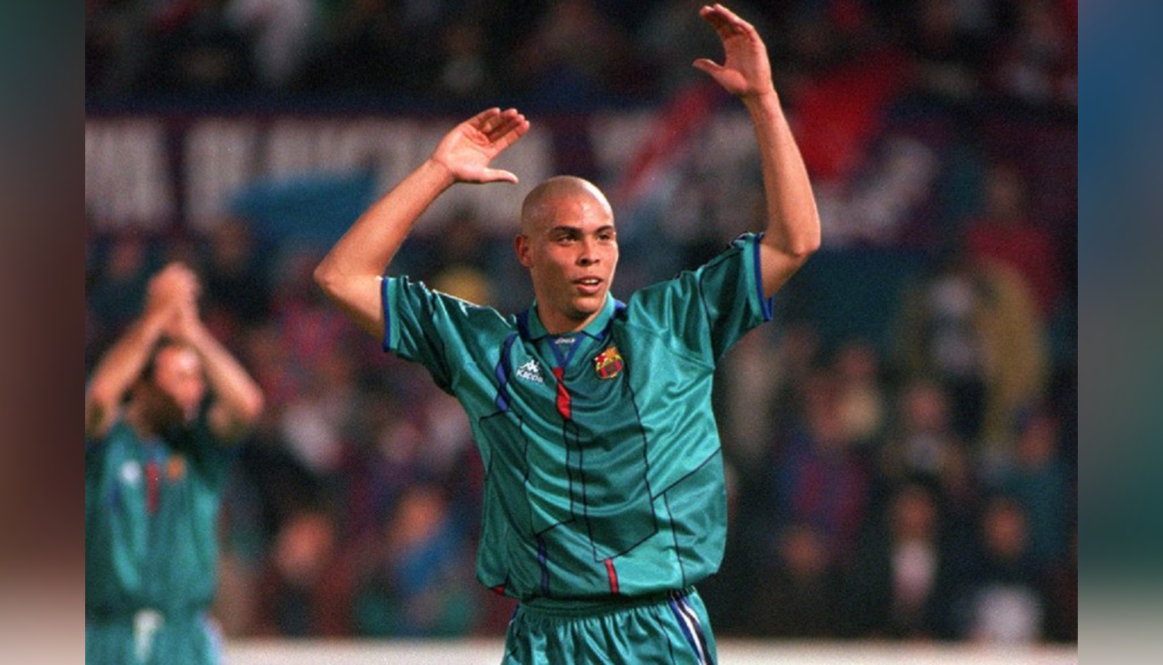 Ronaldo's Official Barcelona Signed 