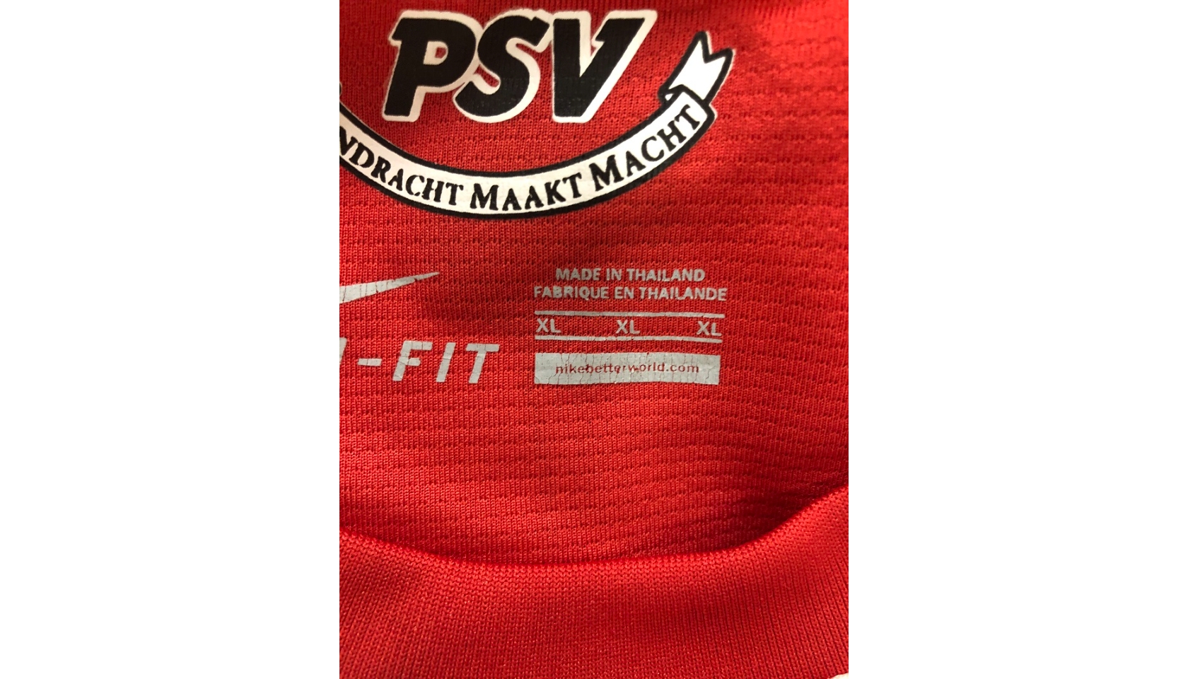 Wijnaldum's Official PSV Shirt, 2012/13 - Signed by the ...