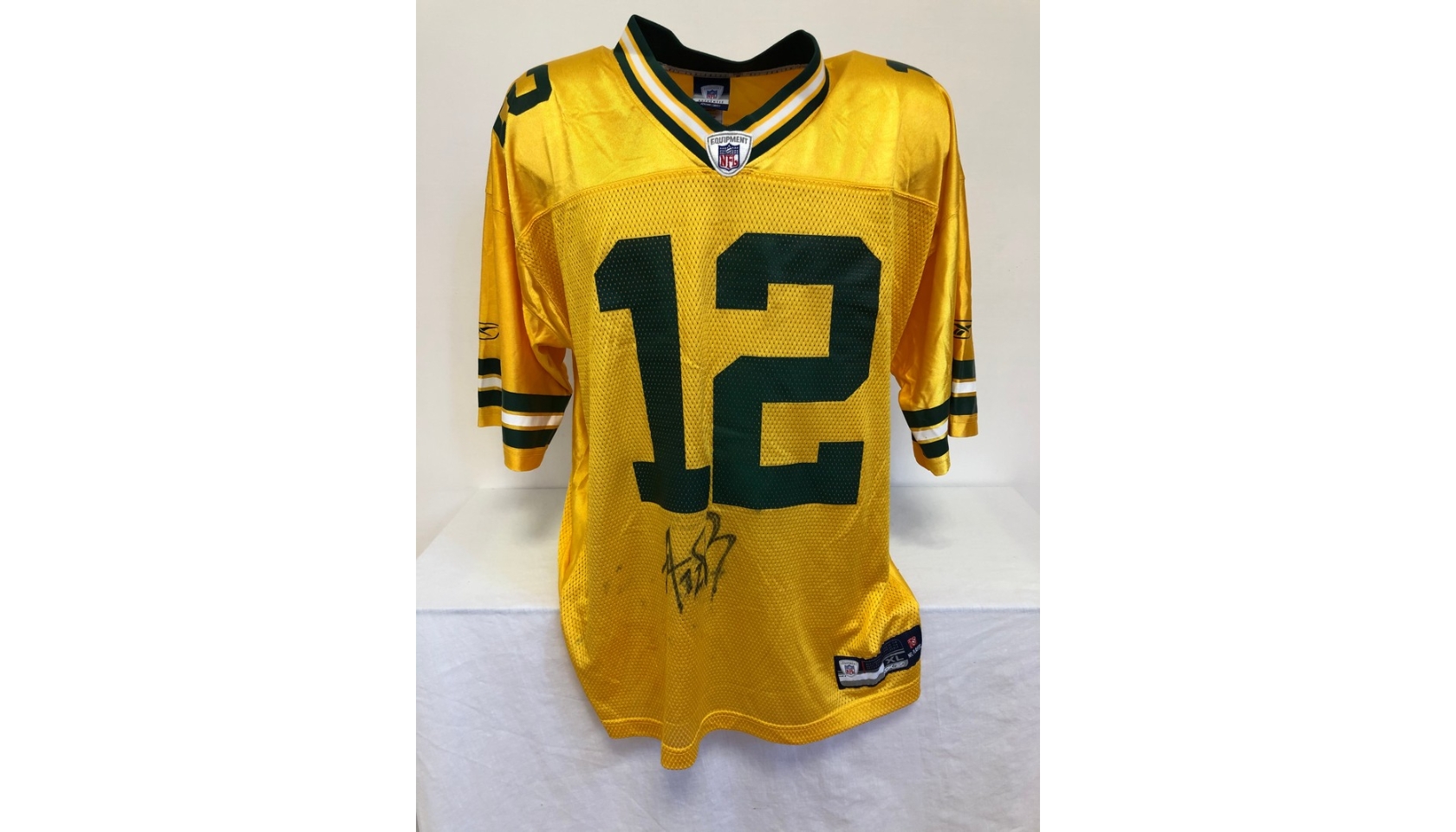 rodgers signed jersey