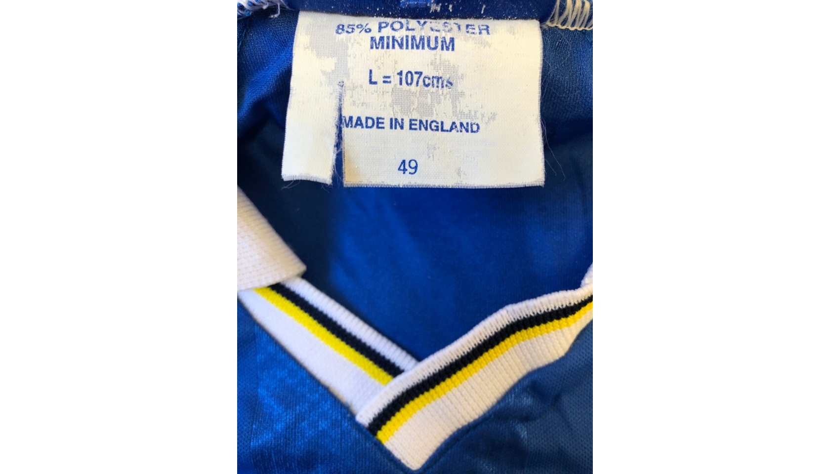 Vialli's Official Chelsea Signed Shirt, 1996/97 - CharityStars