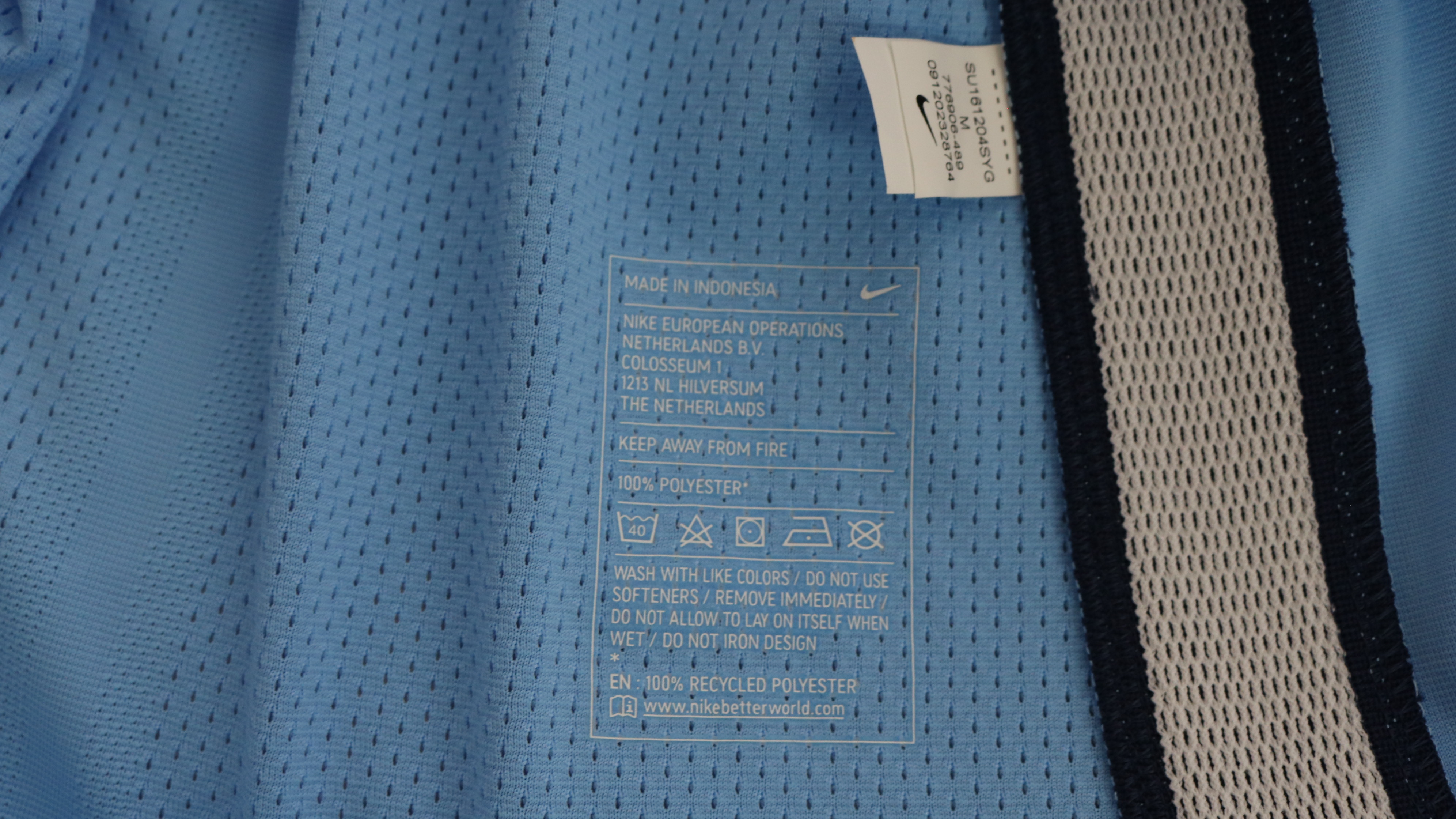 Maglia gara Aguero Manchester City, UCL 2016/17 - CharityStars