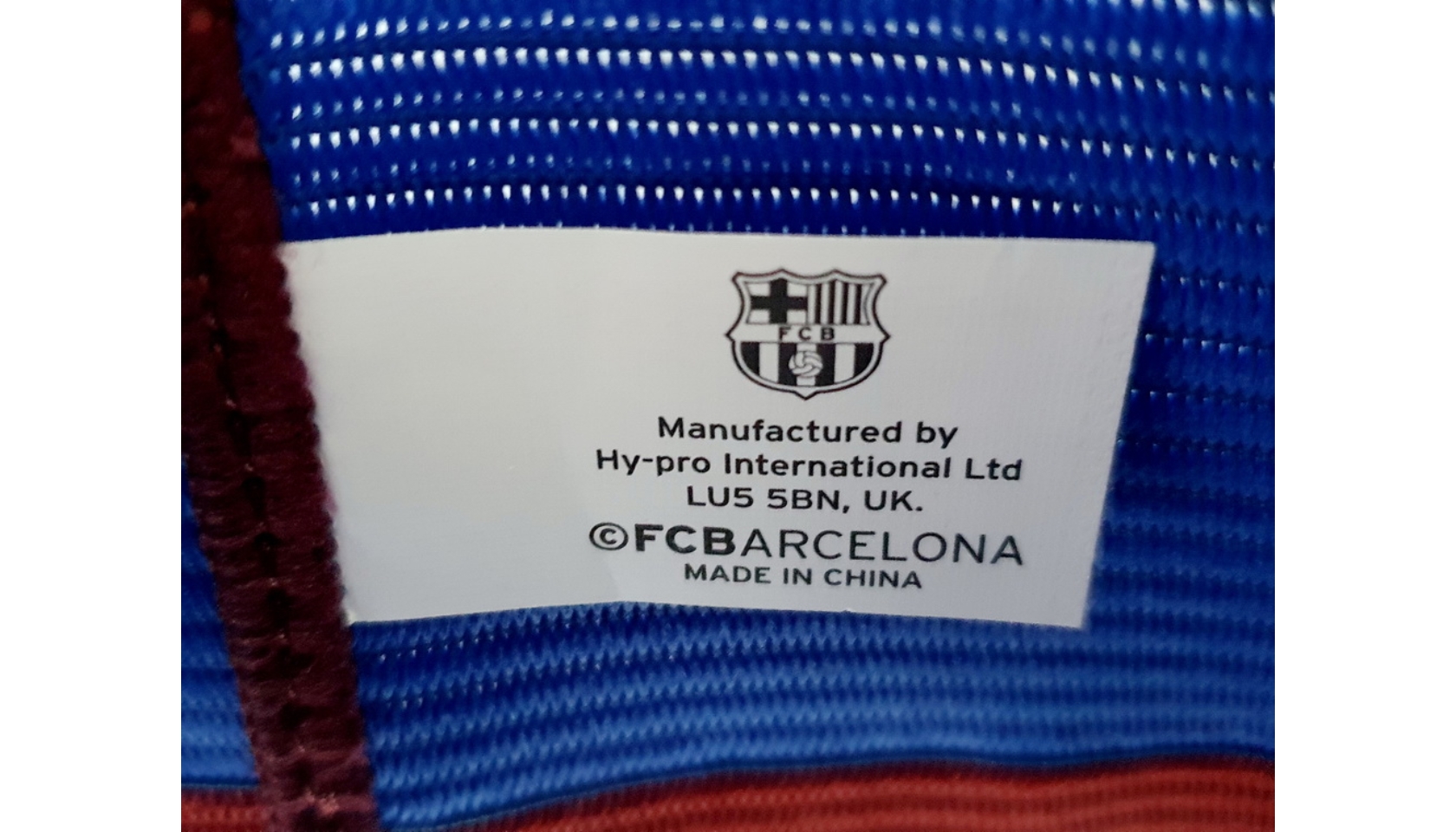 Barcelona Captain's Armband Signed by Leo Messi CharityStars
