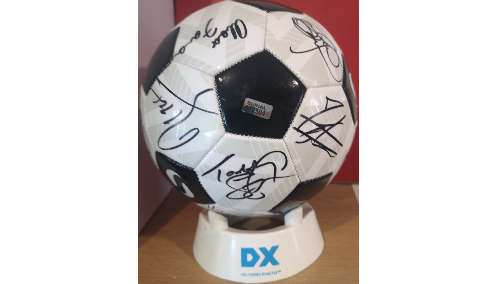 Manchester United Treble Winning Team Signed Ball CharityStars