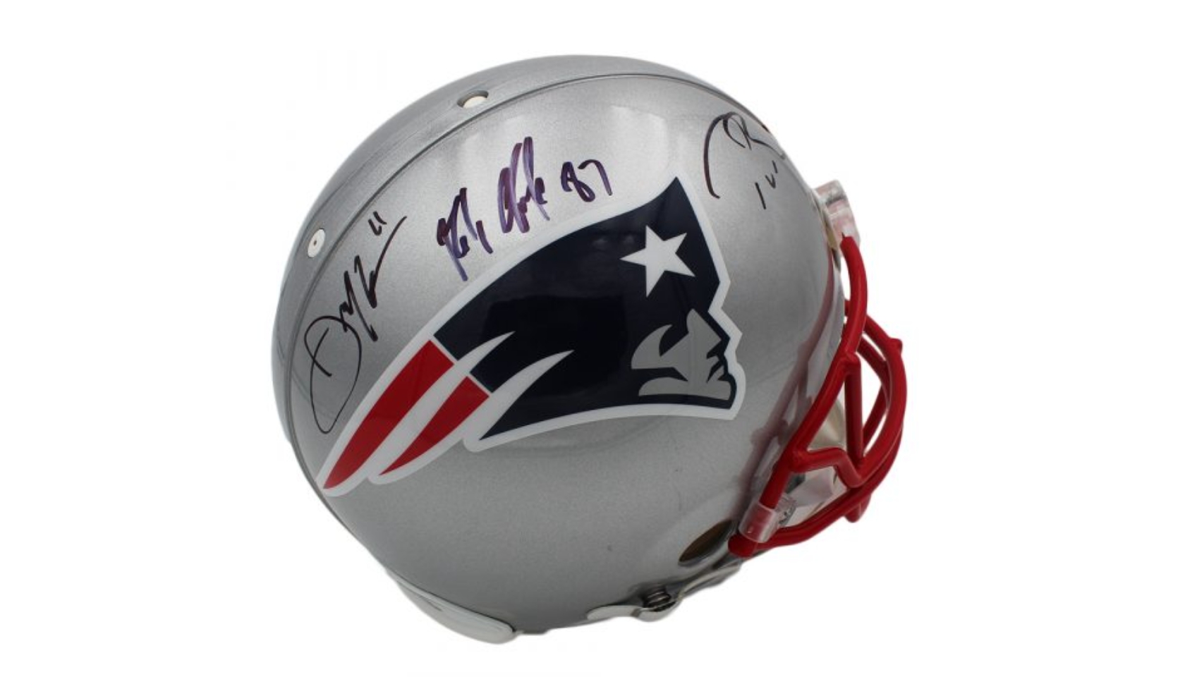 England Patriots NFL Helmet - CharityStars