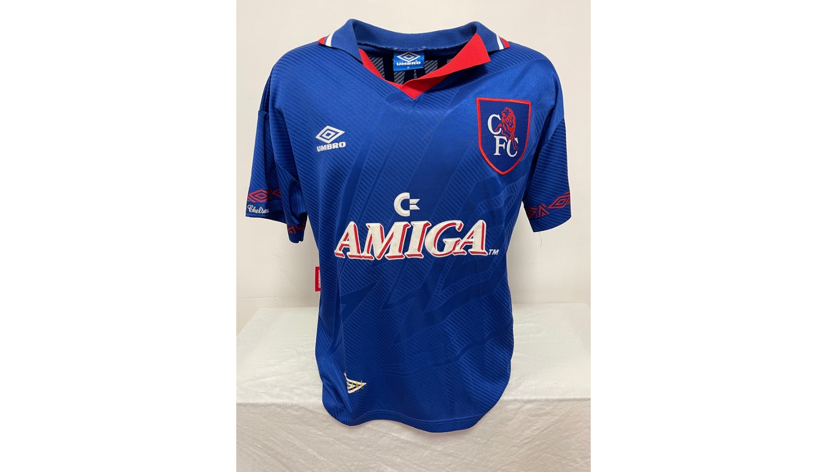 Vialli's Official Chelsea Signed Shirt, 1993/94 - CharityStars