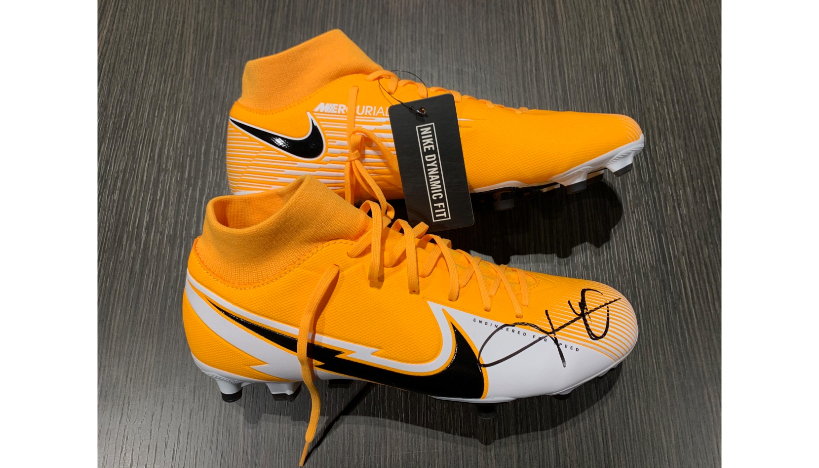 Nike Mercurial Boots - Signed by Mbappe - CharityStars