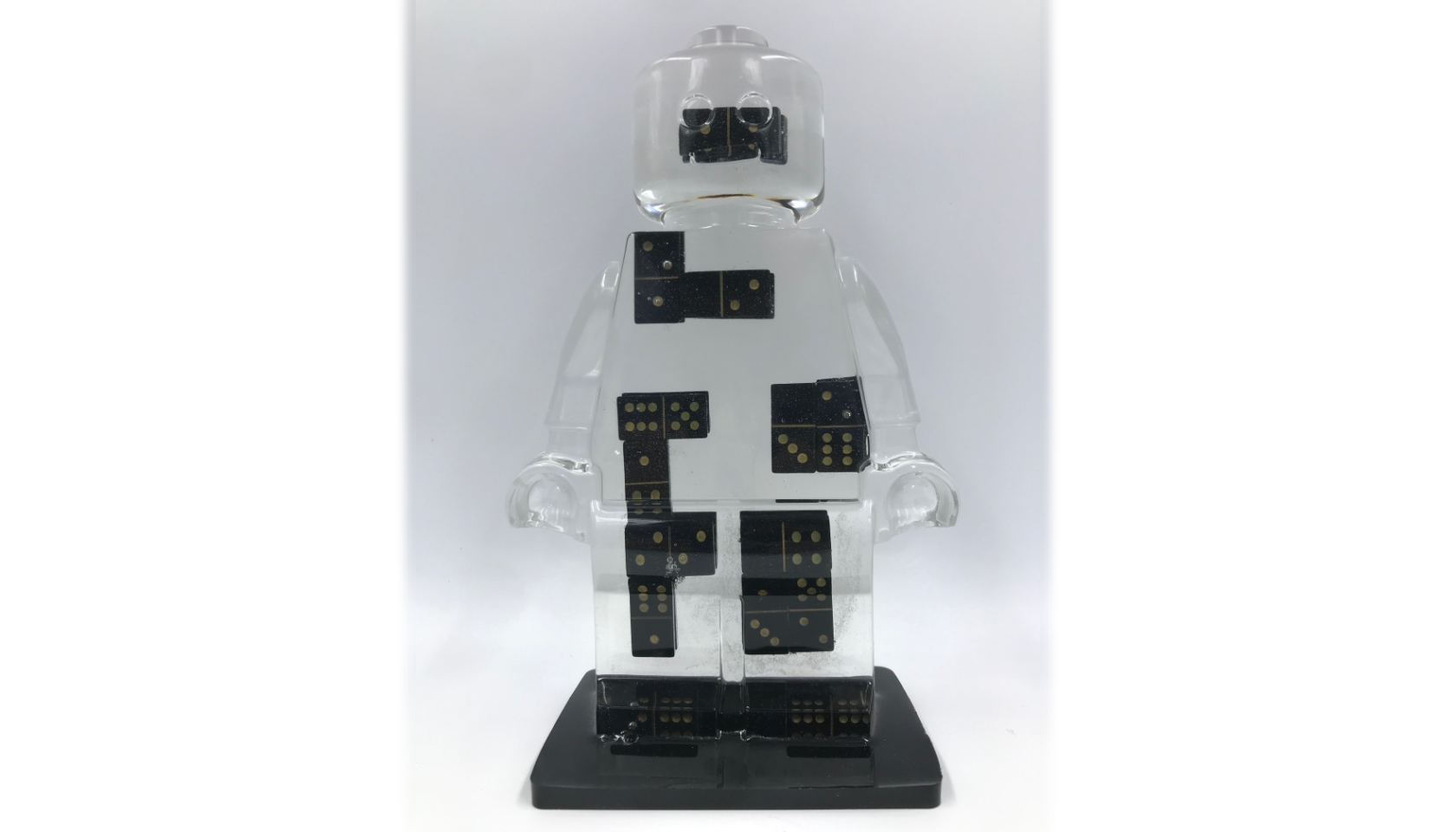 "Alter Ego Domino 311" - Sculpture by Alessandro Piano - CharityStars