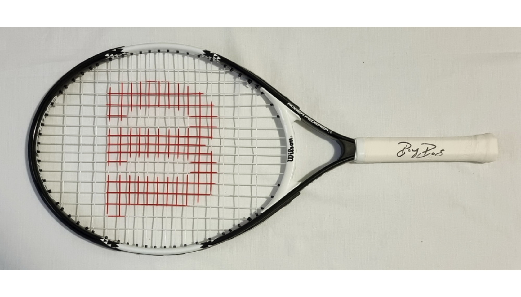 Wilson Racquet Signed by Roger Federer CharityStars