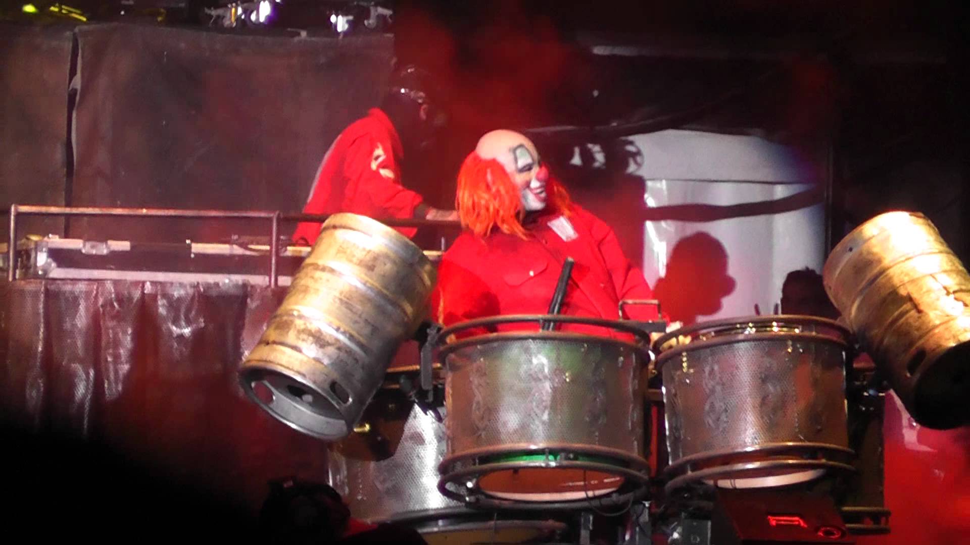Slipknot keg drum played by Clown and signed by the band unique