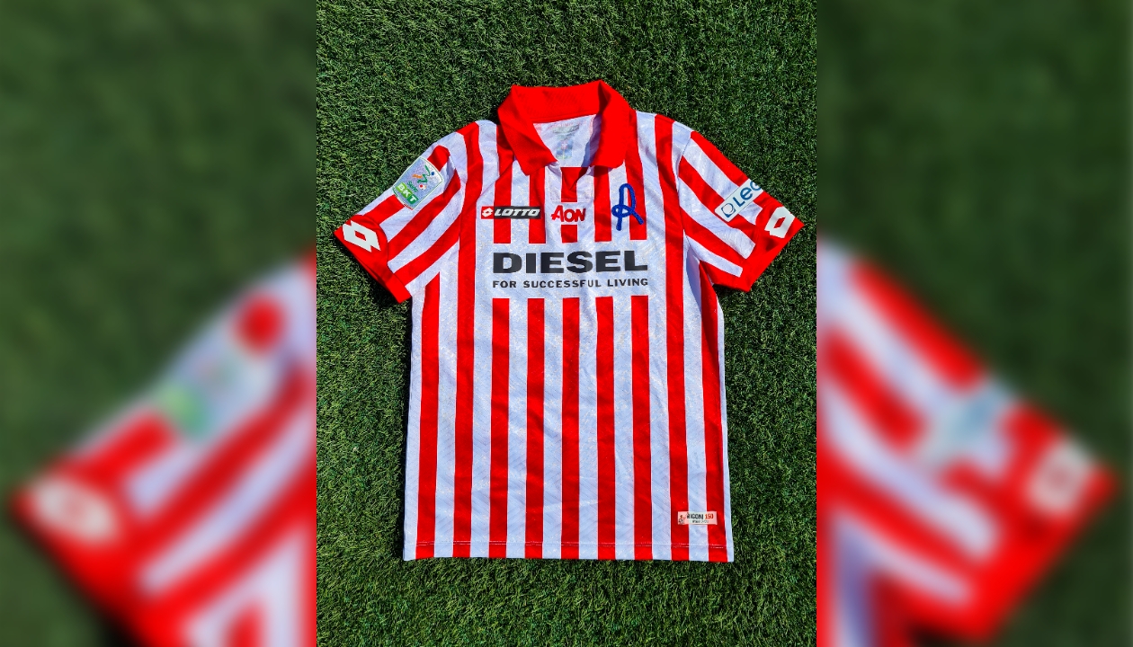 Rigoni's LR Vicenza Worn and Signed Shirt 150 Caps CharityStars