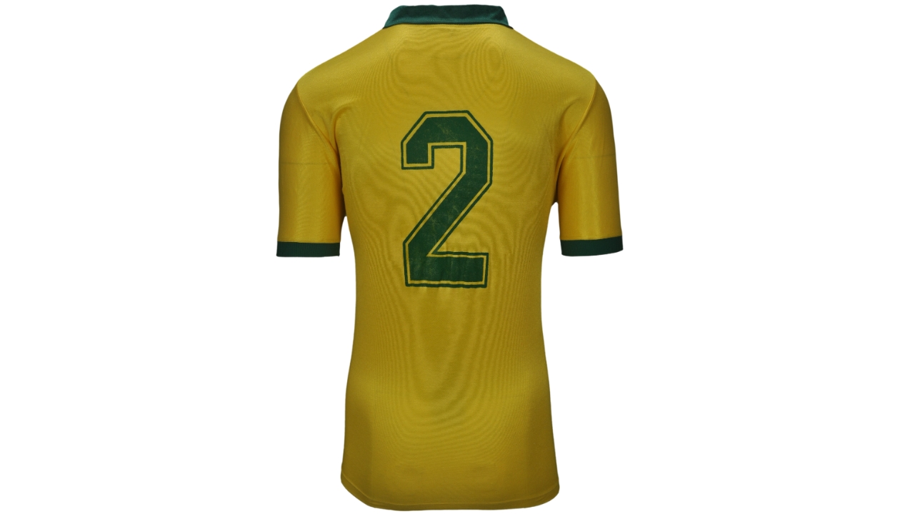 Jorginho's Brazil Worn Shirt, World Cup 1990 - CharityStars