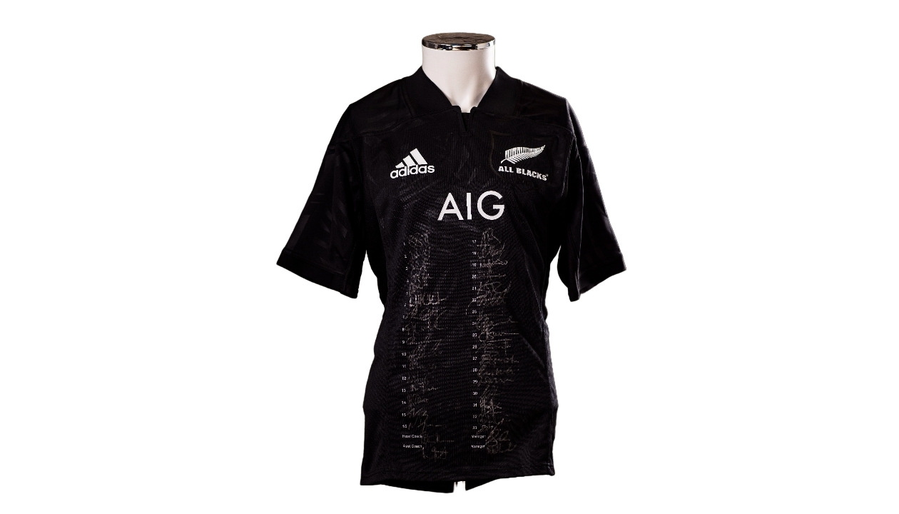 signed all blacks shirt