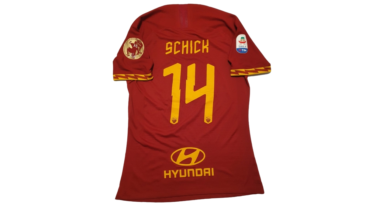 Schick's Match-Issued Shirt, Roma-Parma 2019 - Last Match ...